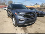 2021 Ford Explorer Xlt Blue vin: 1FMSK8DH8MGA69996