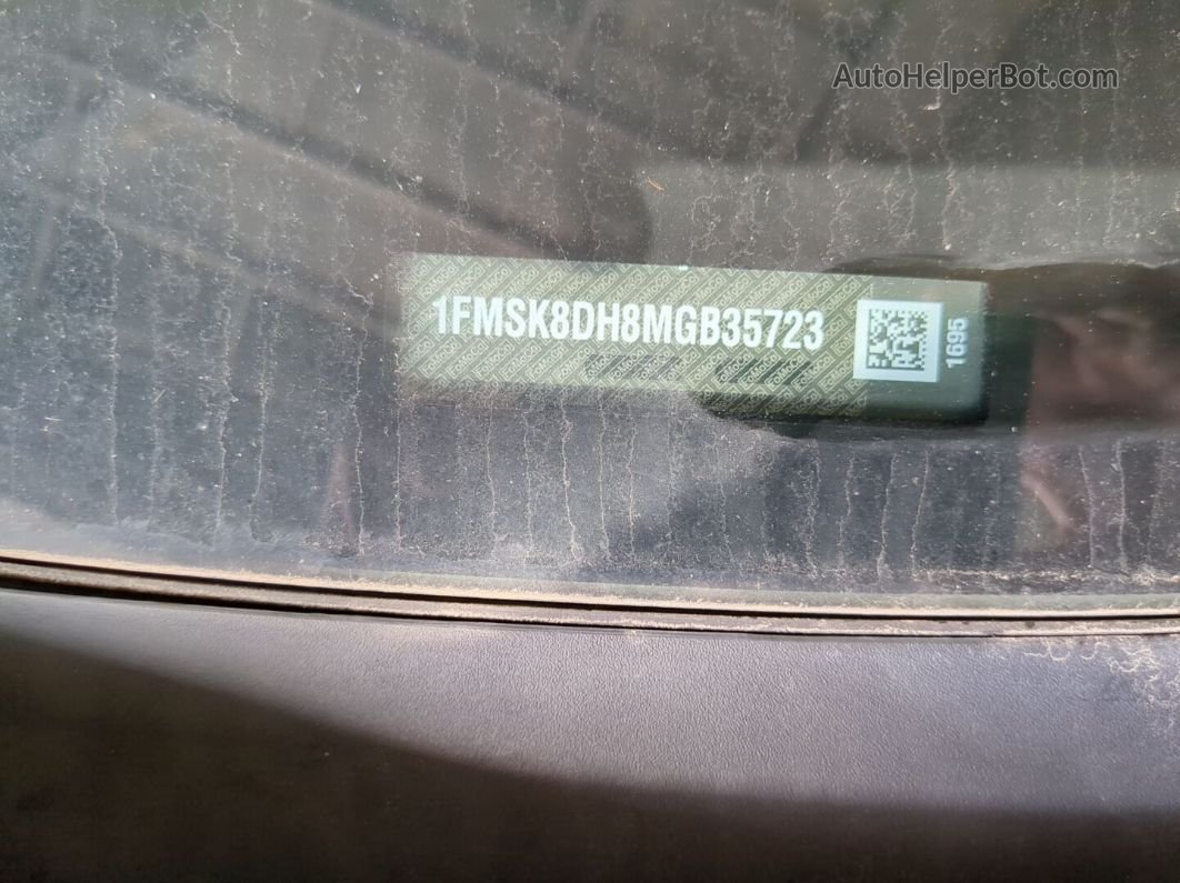 2021 Ford Explorer Xlt vin: 1FMSK8DH8MGB35723