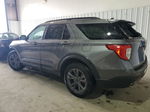 2021 Ford Explorer Xlt Gray vin: 1FMSK8DH8MGC05902