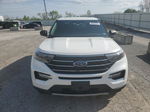 2020 Ford Explorer Xlt White vin: 1FMSK8DH9LGA51313