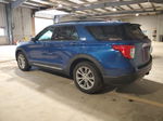 2020 Ford Explorer Xlt Синий vin: 1FMSK8DH9LGA78365