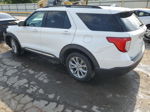 2020 Ford Explorer Xlt White vin: 1FMSK8DH9LGB26298