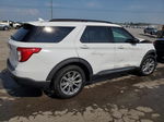 2020 Ford Explorer Xlt White vin: 1FMSK8DH9LGB26298