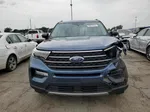 2020 Ford Explorer Xlt Blue vin: 1FMSK8DH9LGC44996