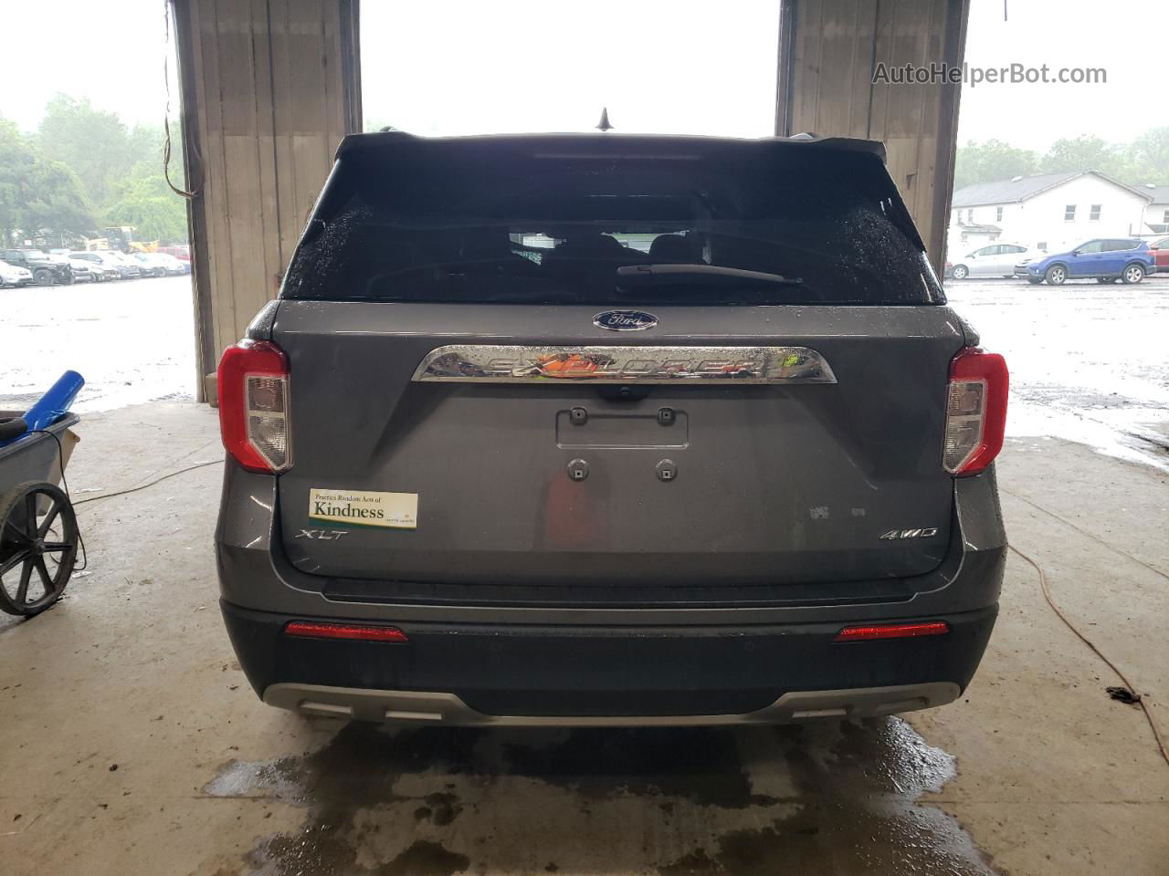 2021 Ford Explorer Xlt Silver vin: 1FMSK8DH9MGA76584