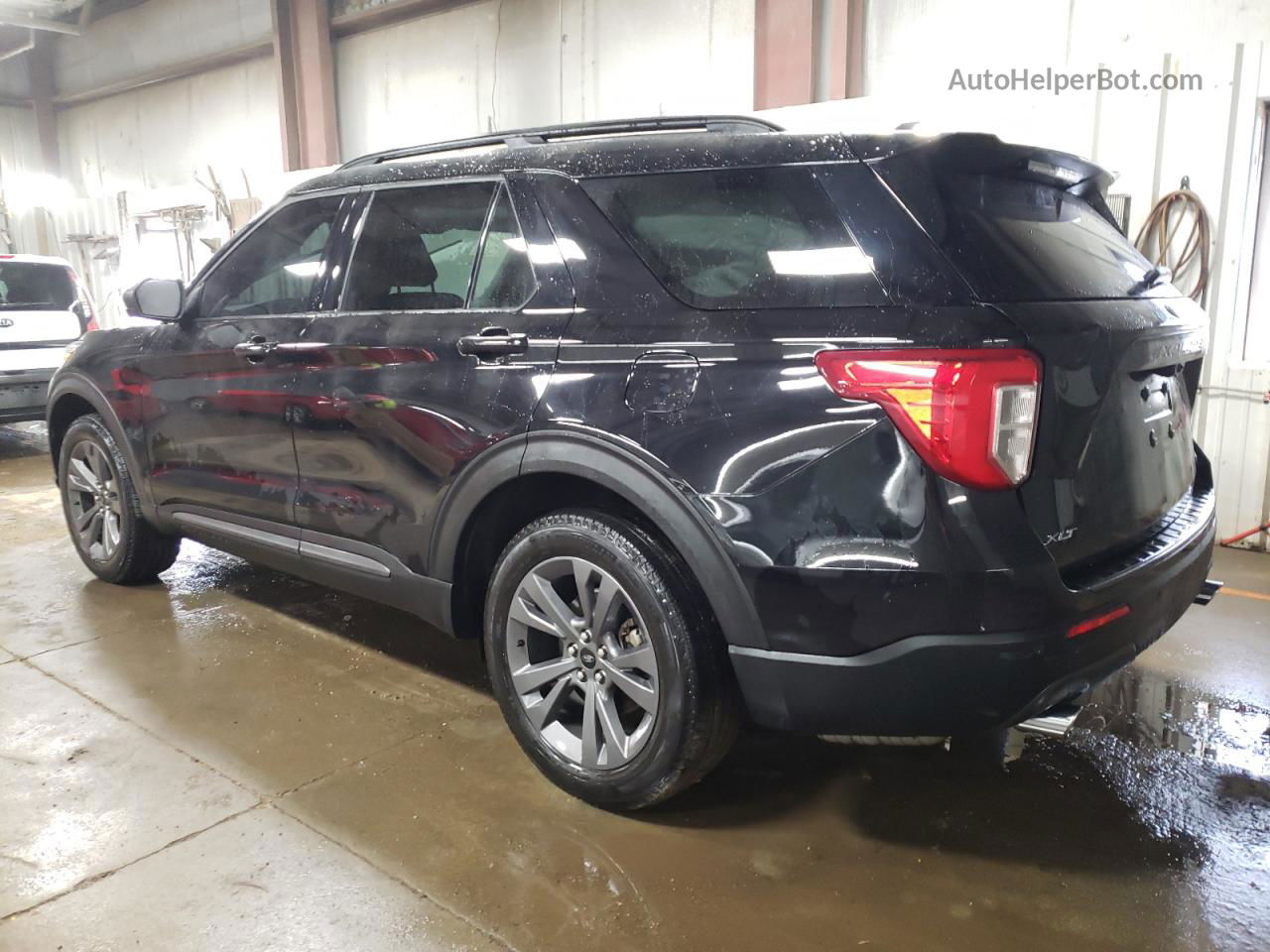 2021 Ford Explorer Xlt Black vin: 1FMSK8DH9MGA79467