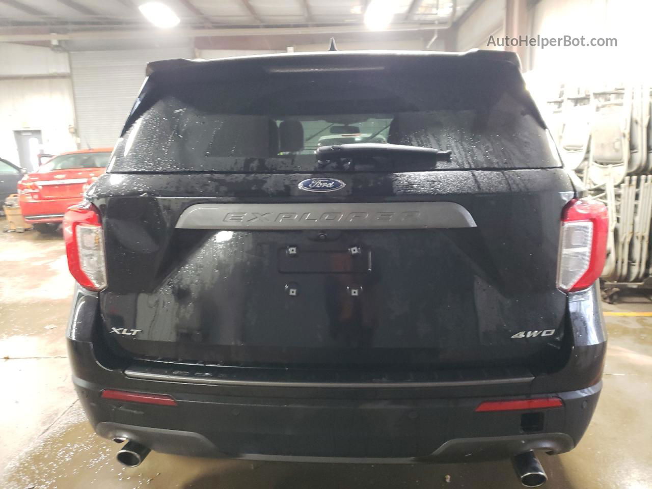 2021 Ford Explorer Xlt Black vin: 1FMSK8DH9MGA79467