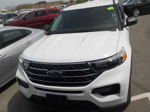 2021 Ford Explorer Xlt White vin: 1FMSK8DH9MGA95166