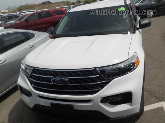 2021 Ford Explorer Xlt Белый vin: 1FMSK8DH9MGA95166