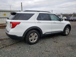 2021 Ford Explorer Xlt White vin: 1FMSK8DH9MGB75504