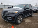 2020 Ford Explorer Xlt Black vin: 1FMSK8DHXLGA11967