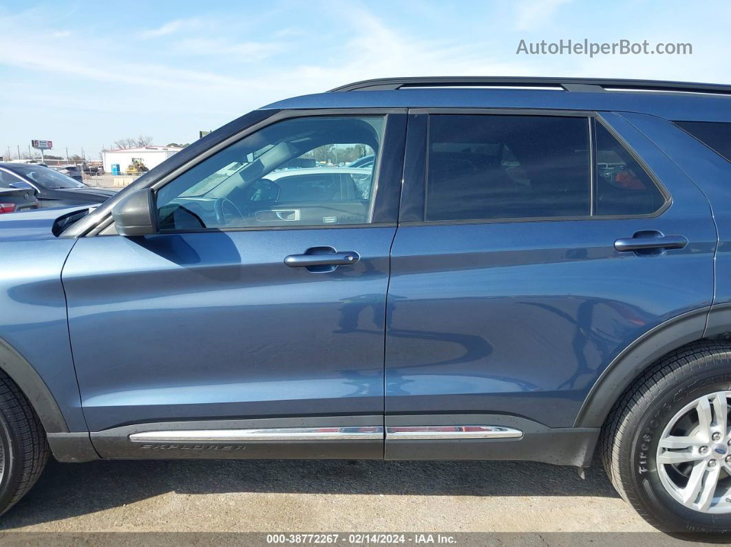 2020 Ford Explorer Xlt Синий vin: 1FMSK8DHXLGA57542