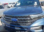 2020 Ford Explorer Xlt Blue vin: 1FMSK8DHXLGA57542