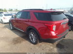 2020 Ford Explorer Xlt Red vin: 1FMSK8DHXLGA68850