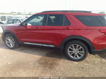 2020 Ford Explorer Xlt Red vin: 1FMSK8DHXLGA68850