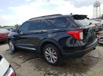 2020 Ford Explorer Xlt Black vin: 1FMSK8DHXLGB27105