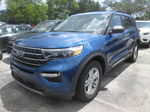 2020 Ford Explorer Xlt Blue vin: 1FMSK8DHXLGB64817