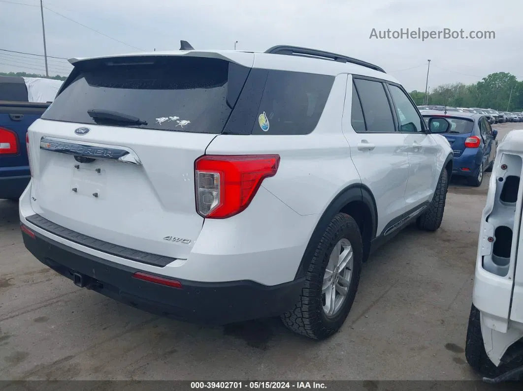 2021 Ford Explorer Xlt Белый vin: 1FMSK8DHXMGB78380