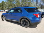 2021 Ford Explorer Xlt Blue vin: 1FMSK8DHXMGC28596