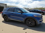 2021 Ford Explorer Xlt Blue vin: 1FMSK8DHXMGC28596