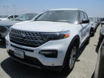 2021 Ford Explorer Limited White vin: 1FMSK8FH0MGA88720