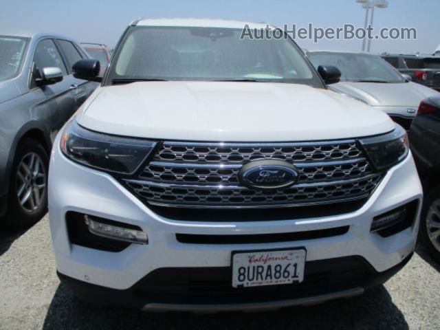 2021 Ford Explorer Limited Белый vin: 1FMSK8FH0MGA88720