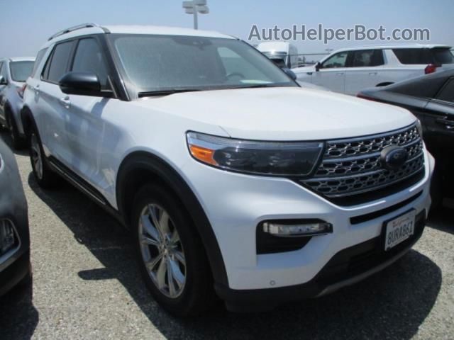 2021 Ford Explorer Limited Белый vin: 1FMSK8FH0MGA88720