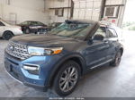 2020 Ford Explorer Limited Синий vin: 1FMSK8FH2LGA87521