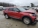 2020 Ford Explorer Limited Red vin: 1FMSK8FH2LGB15253