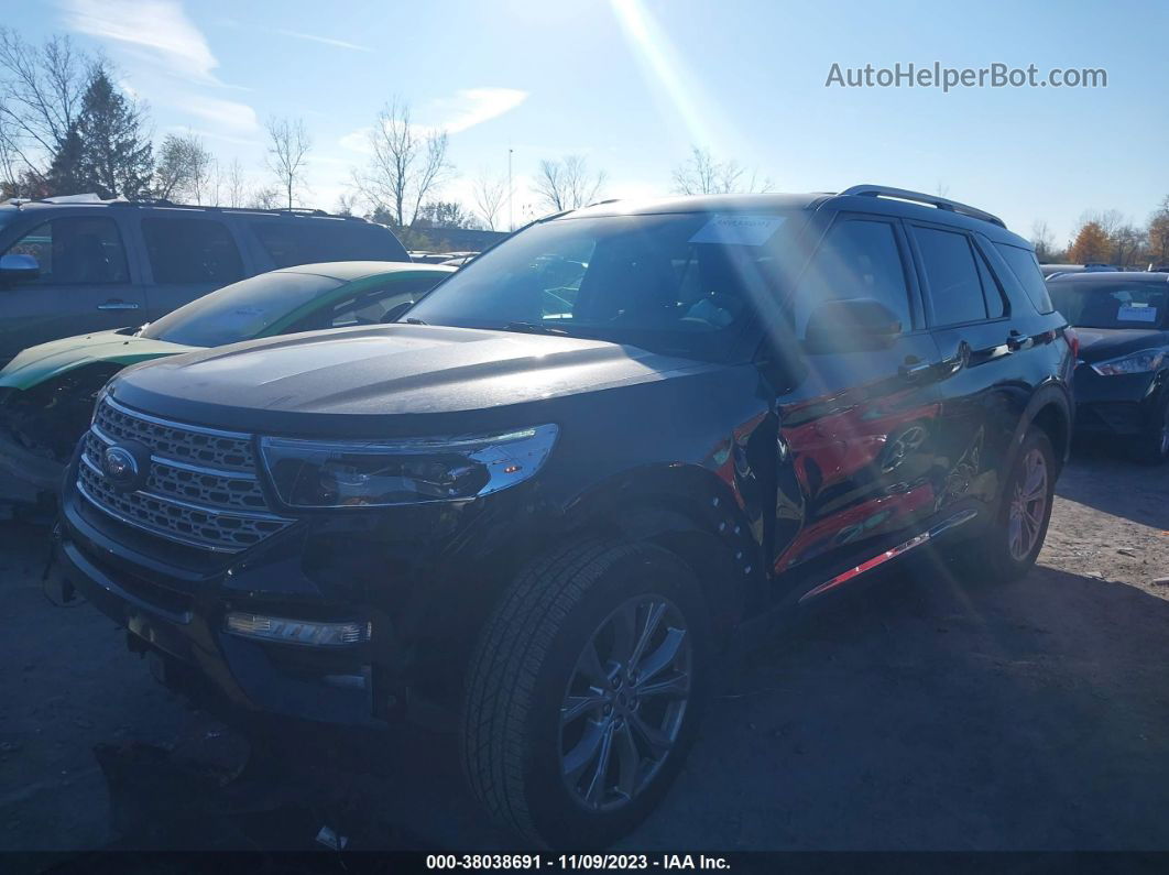 2021 Ford Explorer Limited Black vin: 1FMSK8FH2MGA84572