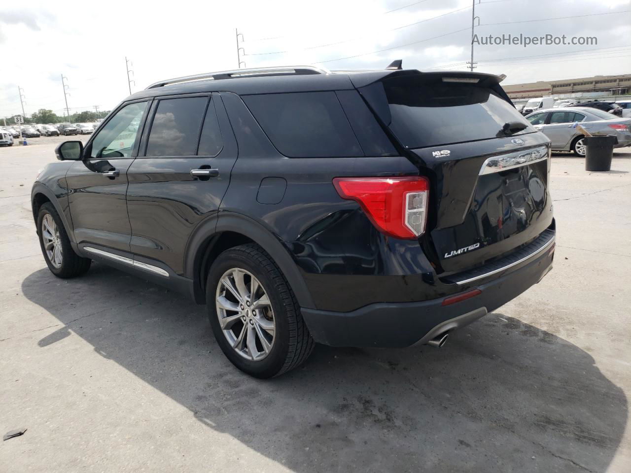 2021 Ford Explorer Limited Black vin: 1FMSK8FH2MGA87780