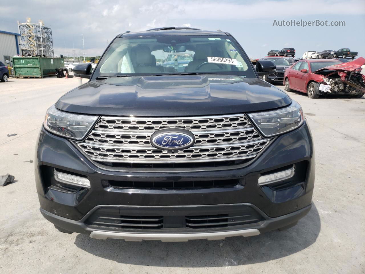 2021 Ford Explorer Limited Black vin: 1FMSK8FH2MGA87780