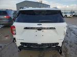 2021 Ford Explorer Limited White vin: 1FMSK8FH3MGB55276