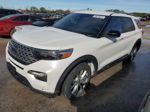 2020 Ford Explorer Limited White vin: 1FMSK8FH4LGA28745