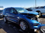 2020 Ford Explorer Limited Blue vin: 1FMSK8FH4LGB81626