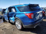 2020 Ford Explorer Limited Blue vin: 1FMSK8FH4LGB81626