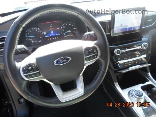 2021 Ford Explorer Limited Black vin: 1FMSK8FH4MGA88753