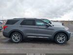 2021 Ford Explorer Limited Gray vin: 1FMSK8FH4MGB33772