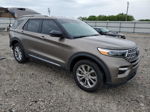 2021 Ford Explorer Limited Gray vin: 1FMSK8FH4MGB36851