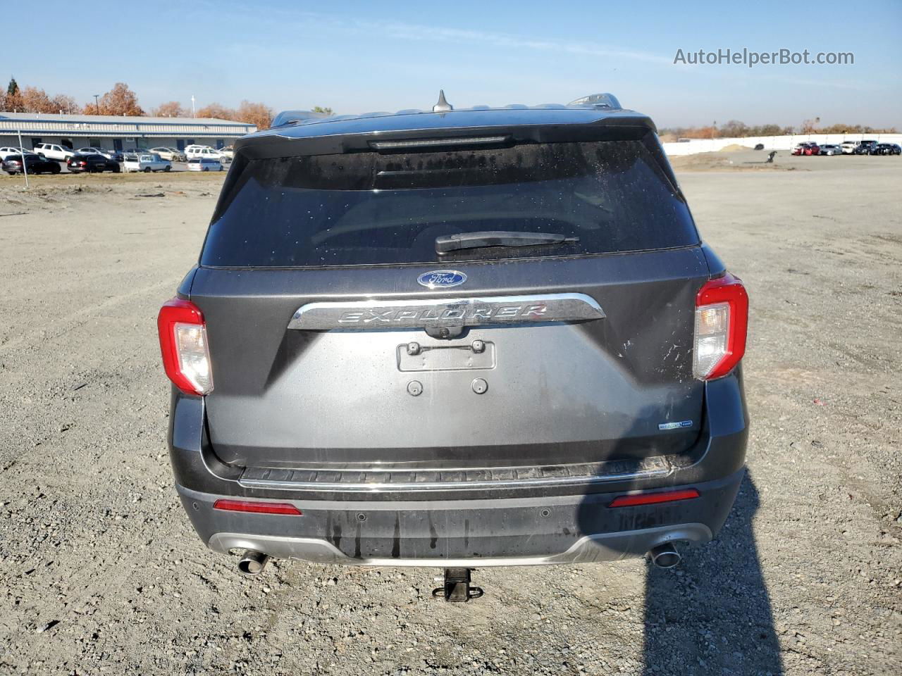 2020 Ford Explorer Limited Charcoal vin: 1FMSK8FH5LGC03679