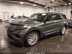 2021 Ford Explorer Limited Gray vin: 1FMSK8FH5MGA80208