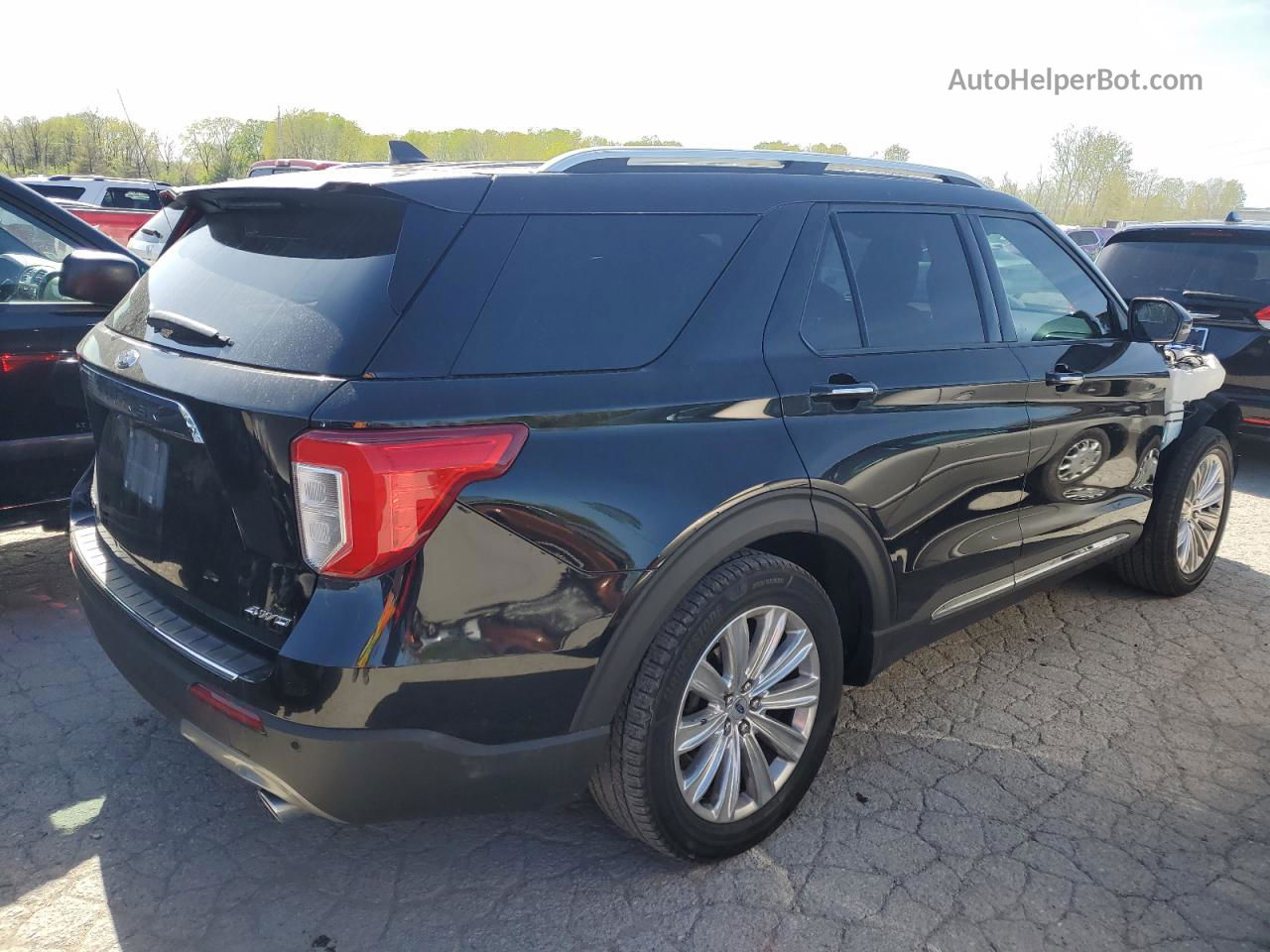 2021 Ford Explorer Limited Black vin: 1FMSK8FH6MGA15691