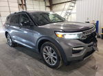 2021 Ford Explorer Limited Gray vin: 1FMSK8FH6MGA88446