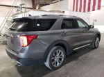 2021 Ford Explorer Limited Gray vin: 1FMSK8FH6MGA88446