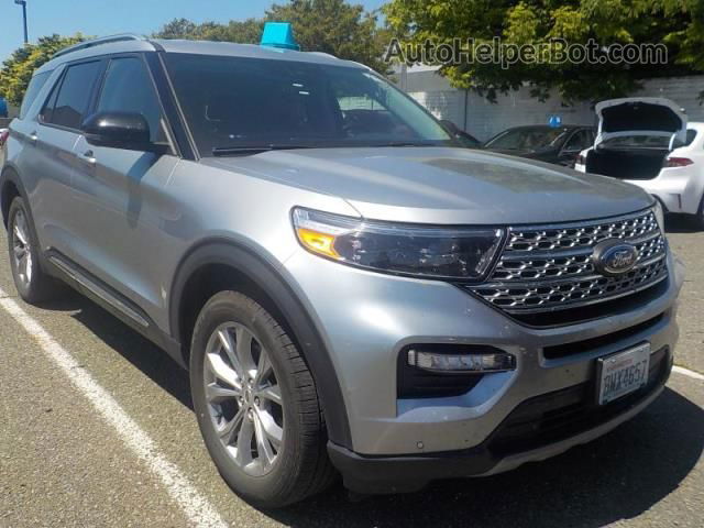 2021 Ford Explorer Limited Серебряный vin: 1FMSK8FH6MGA96806