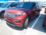 2021 Ford Explorer Limited Red vin: 1FMSK8FH6MGB37208