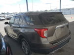 2021 Ford Explorer Limited Gray vin: 1FMSK8FH7MGB07991