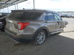 2021 Ford Explorer Limited Gray vin: 1FMSK8FH7MGB07991