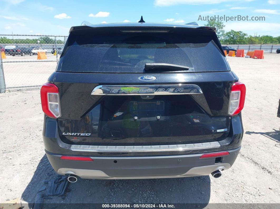 2020 Ford Explorer Limited Black vin: 1FMSK8FH8LGB75764