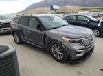 2021 Ford Explorer Limited Gray vin: 1FMSK8FH8MGB05991